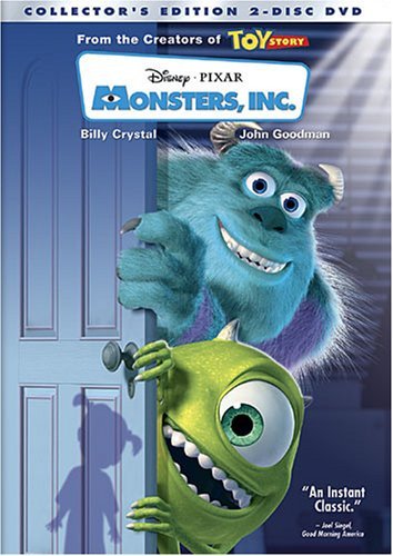 Monsters,  Inc with Bonus Material (2 Disc) (DVD) (Pre-Owned)