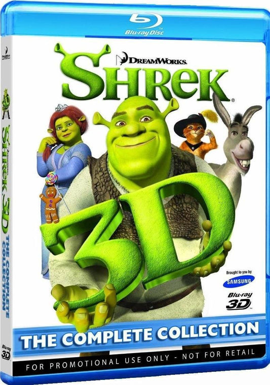 Shrek 3D: The Complete Collection 3 Disc (3D BLU-RAY) (Pre-Owned)